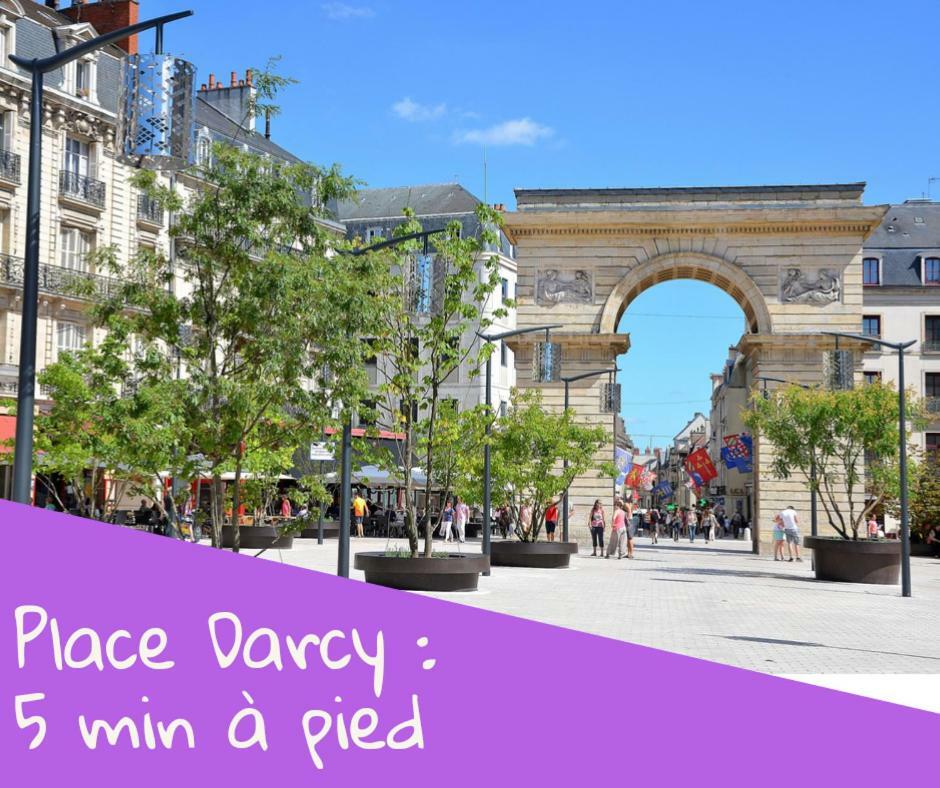 Cosy T2 38M2 - Centre-Ville Dijon- Gare/Darcy المظهر الخارجي الصورة